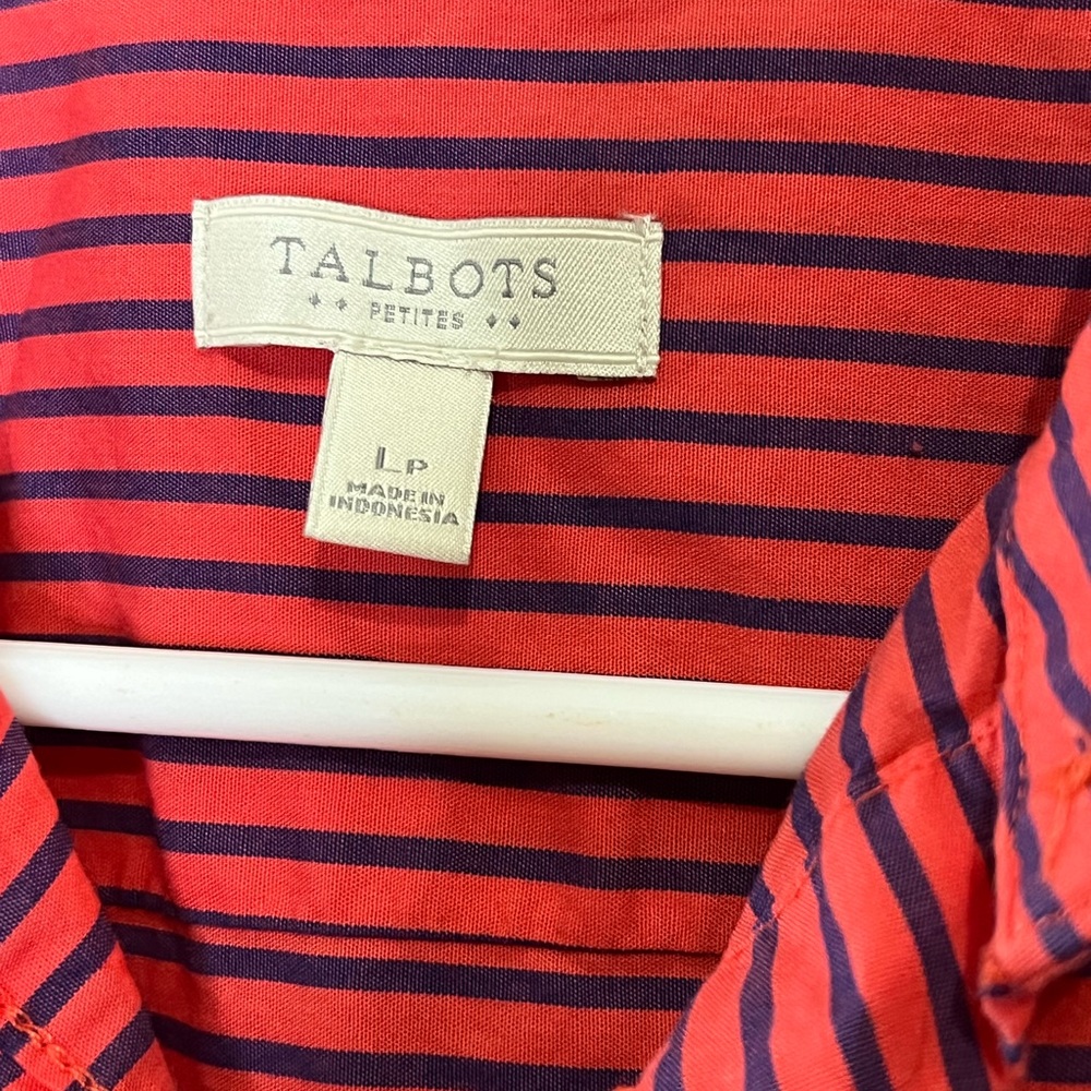 Talbots Button Down Top - Picture 3 of 3